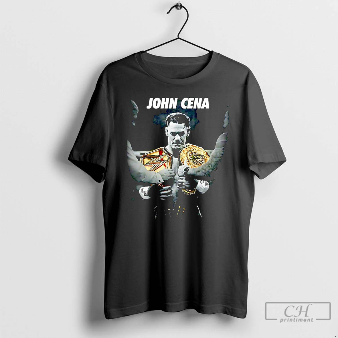 Premium John Cena Two Cup Champions Graphic Christmas T-Shirts, Hoodie, Sweatshirt | AU18TeeNovaLab.com