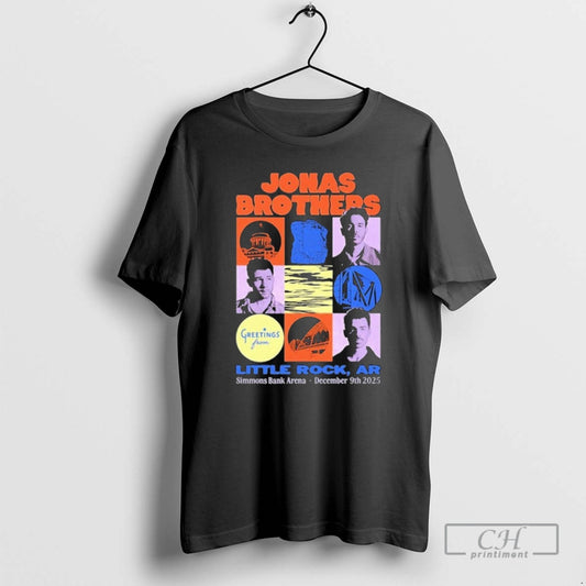 Premium Jonas Brothers Little Rock Ar Dec 9 2025 Event Shirt Sweater Hoodie, Sweatshirt | AU18TeeNovaLab.com