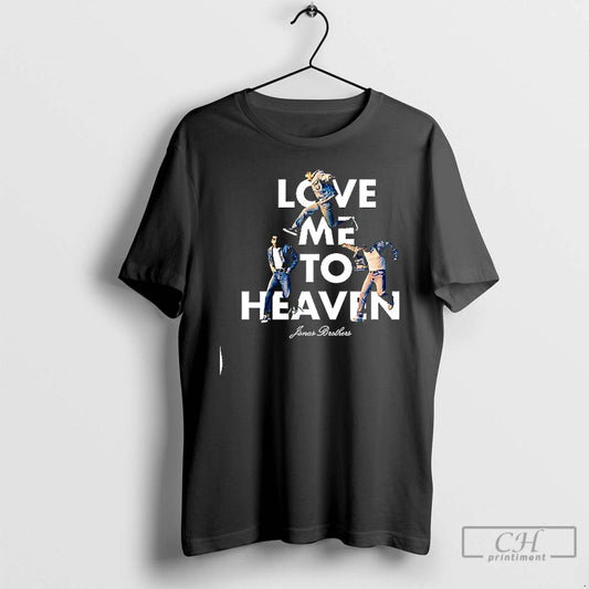 Premium Jonas Brothers Love Me To Heaven Photo Pose T Shirts