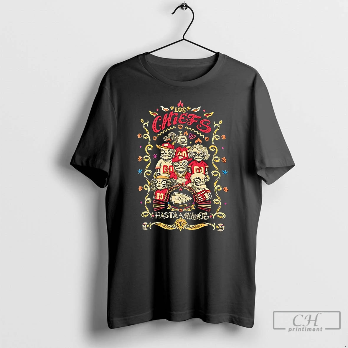 Premium Kansas City Chiefs Hasta La Muerte T Shirts