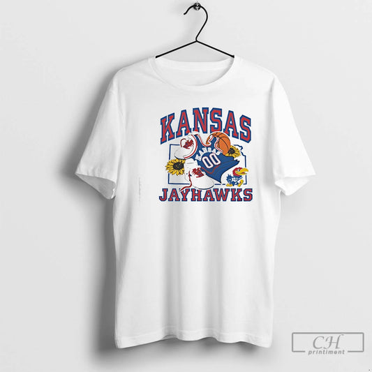 Premium Kansas Jayhawks Sunflower Ringer
