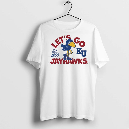 Premium Kansas Jayhawks Lets Go Est 1865 T Shirts