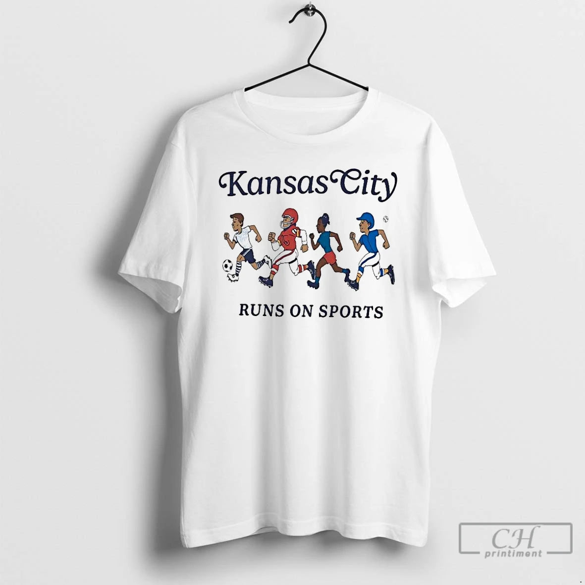 Premium Kansas City Runs On Sports T-Shirts, Hoodie, Sweatshirt | AU18TeeNovaLab.com