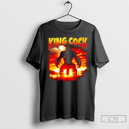 Premium King Cock Godzilla Monsters T-Shirts, Hoodie, Sweatshirt | AU18TeeNovaLab.com