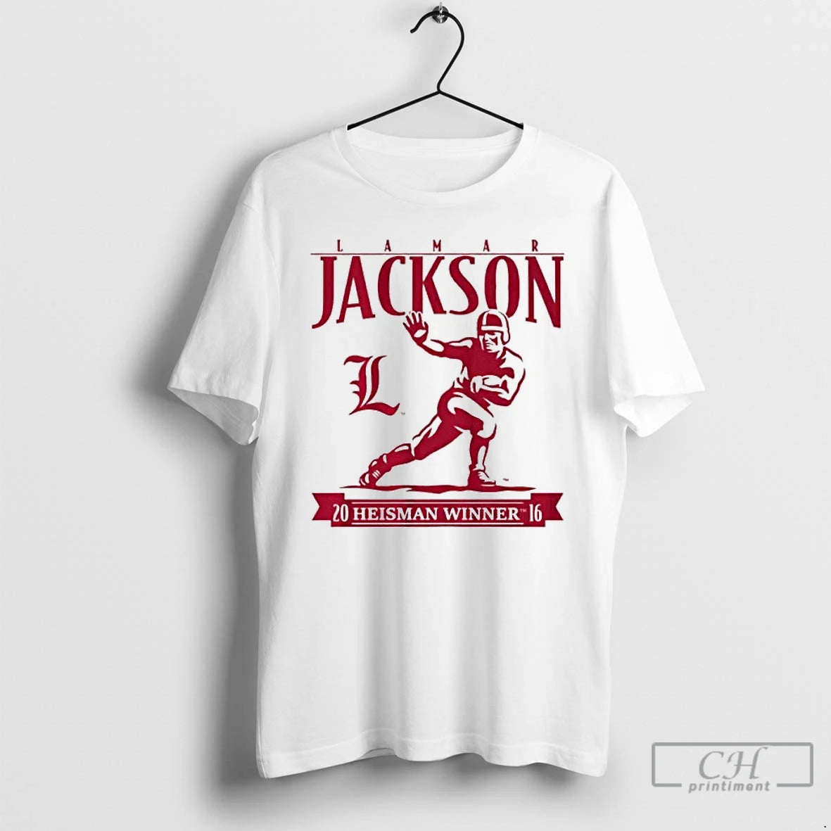 Premium Lamar Jackson Heisman Trophy Winner Louisville Football T-Shirts, Hoodie, Sweatshirt | AU18TeeNovaLab.com