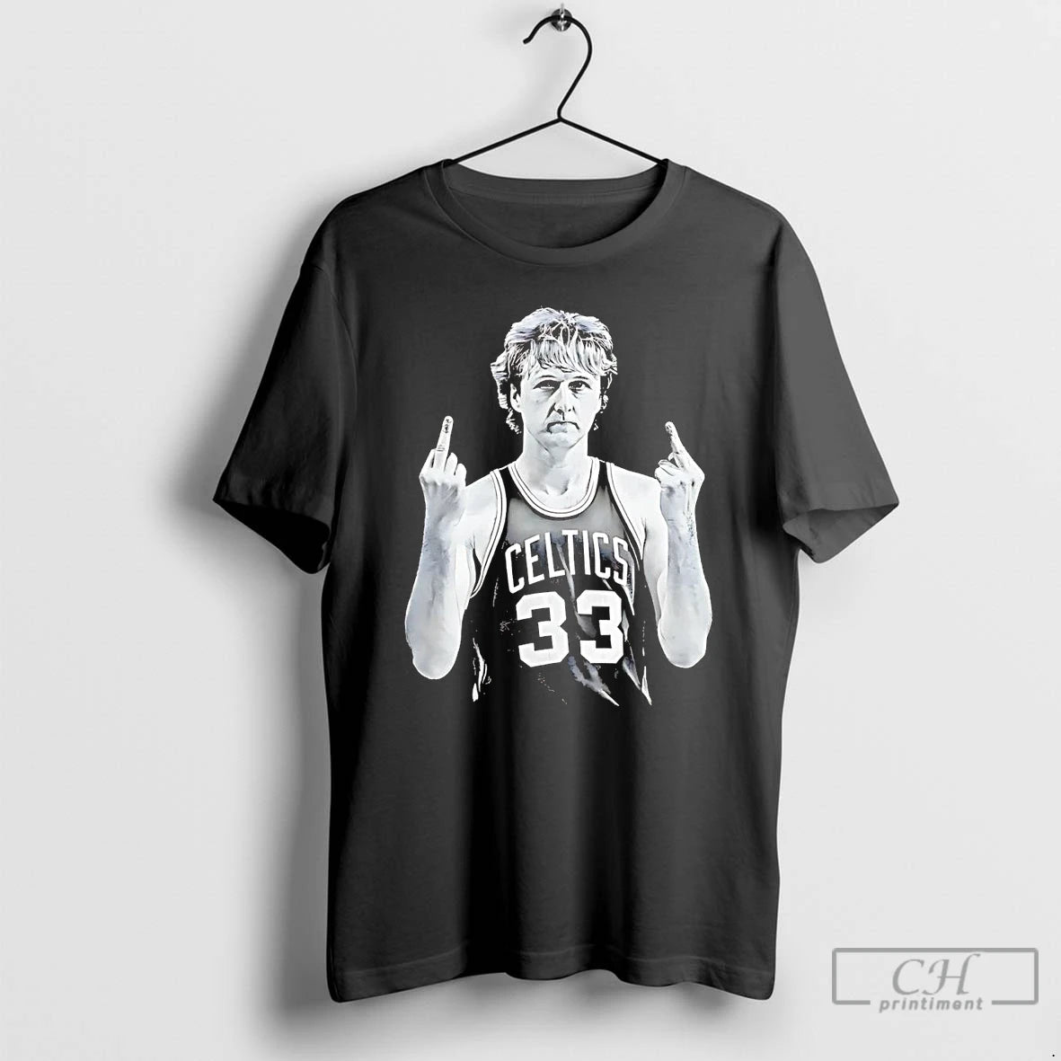Premium Larry Bird Legend Middle Finger T-Shirts, Hoodie, Sweatshirt | AU18TeeNovaLab.com