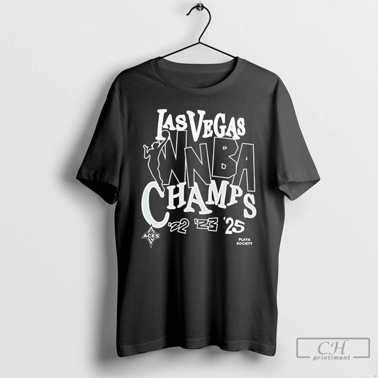 Premium Las Vegas Aces 2025 Wnba 3x Champs T Shirts