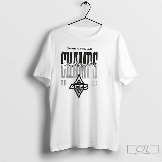 Premium Las Vegas Aces 2025 Wnba Finals Champions Celebration T Shirts
