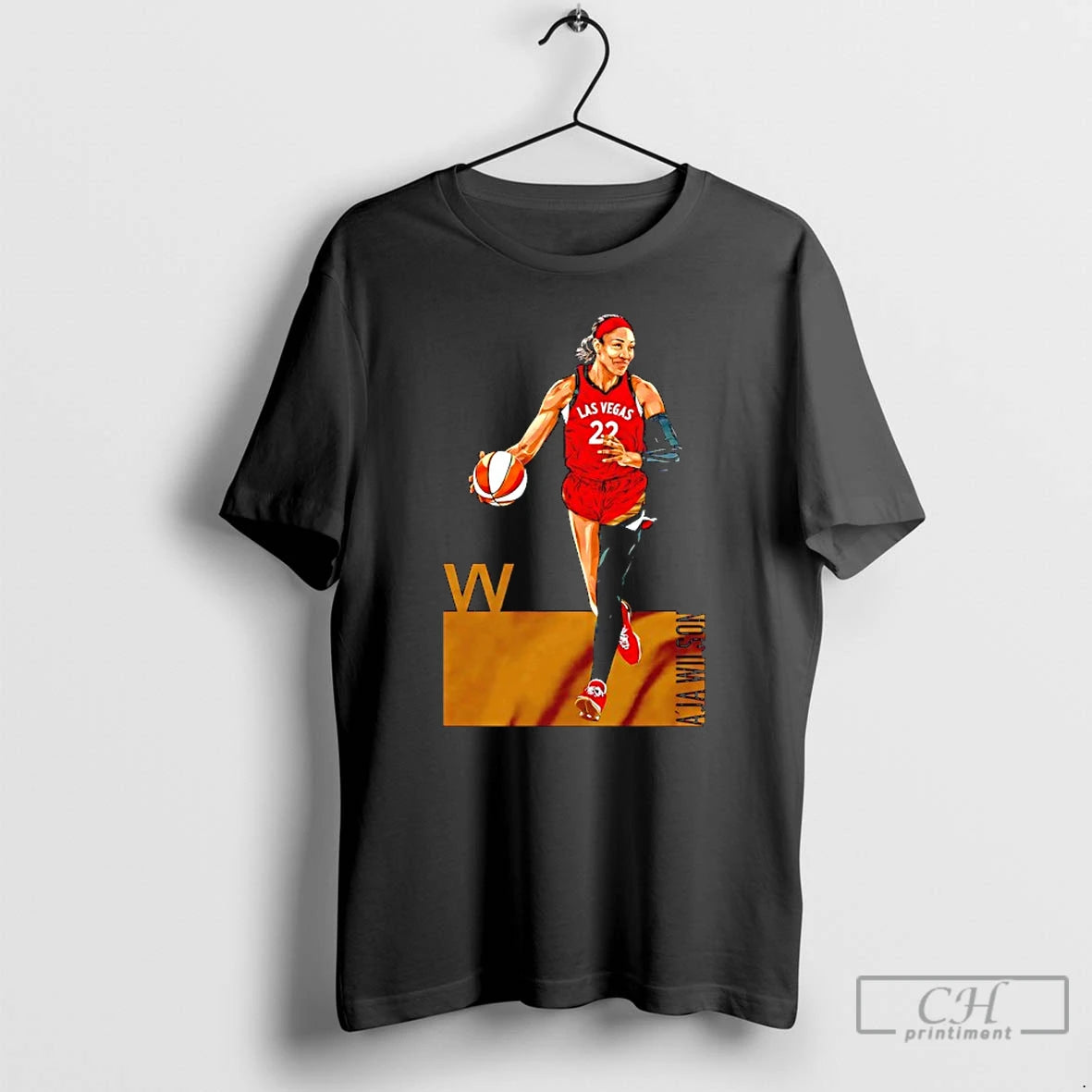 Premium Las Vegas Aces Aja Wilson 22 T Shirts Hoodie, Sweatshirt | AU18TeeNovaLab.com