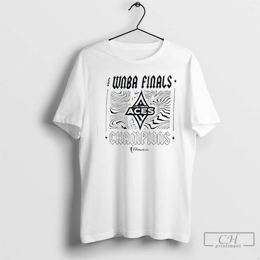 Premium Las Vegas Aces Majestic Threads 2025 Wnba Finals Champions Victorious T Shirts