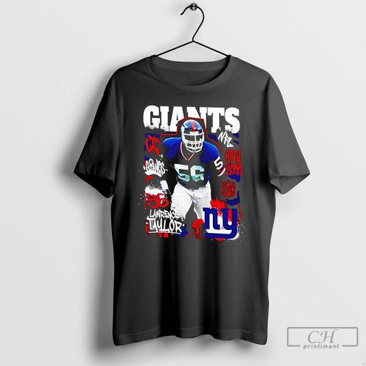 Premium Lawrence Taylor New York Giants Star Player T-Shirts, Hoodie, Sweatshirt | AU18TeeNovaLab.com