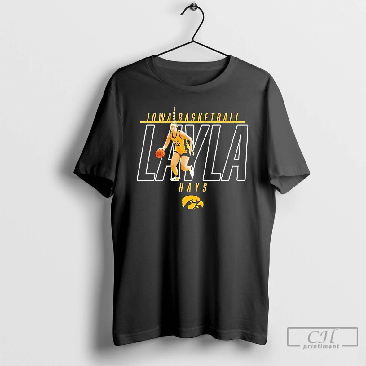 Premium Layla Hays Illustrated Iowa Basketball T-Shirts, Hoodie, Sweatshirt | AU18TeeNovaLab.com