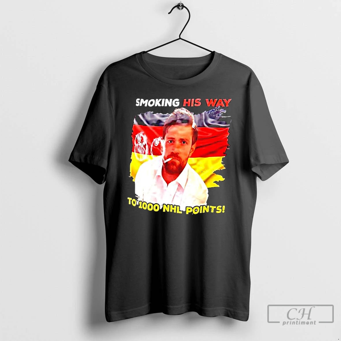 Premium Leon Draisaitl Smoking His Way To 1000 Nhl Points T-Shirts, Hoodie, Sweatshirt | AU18TeeNovaLab.com