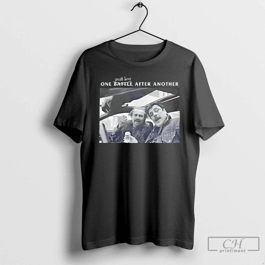 Premium Leonardo Dicaprio And Benicio Del Toro One Small Beer After Another T Shirts Hoodie, Sweatshirt | AU18TeeNovaLab.com