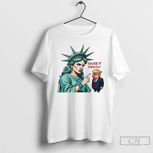 Premium Liberty Said Trump Quiet Piggy T-Shirts, Hoodie, Sweatshirt | AU18TeeNovaLab.com