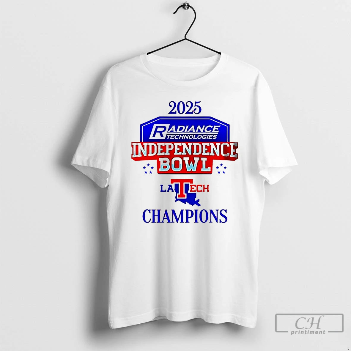 Premium Louisiana Tech Bulldogs Independence Bowl Champions 2025 Logo T-Shirts, Hoodie, Sweatshirt | AU18TeeNovaLab.com