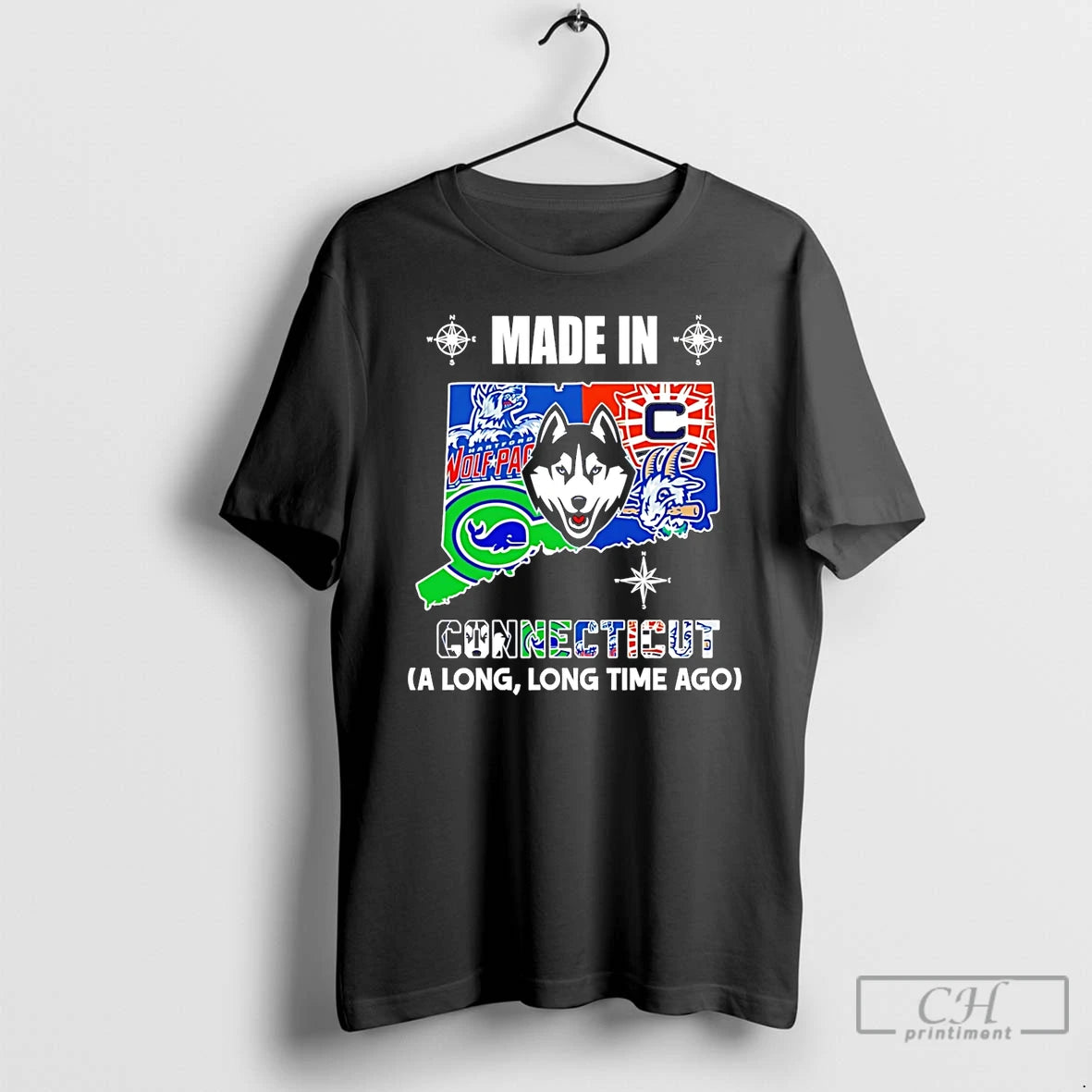 Premium Made In Connecticut A Long Long Time Ago State T-Shirts, Hoodie, Sweatshirt | AU18TeeNovaLab.com