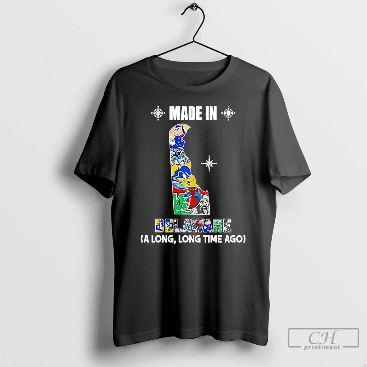Premium Made In Delaware A Long Long Time Ago State T-Shirts, Hoodie, Sweatshirt | AU18TeeNovaLab.com