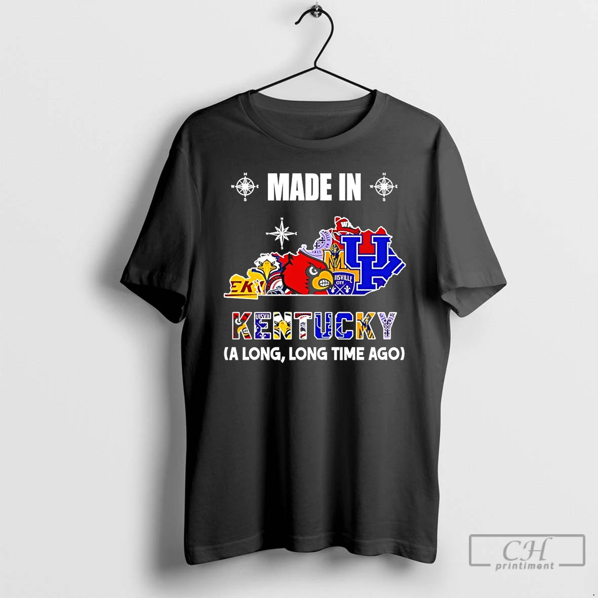 Premium Made In Kentucky A Long Long Time Ago State T-Shirts, Hoodie, Sweatshirt | AU18TeeNovaLab.com