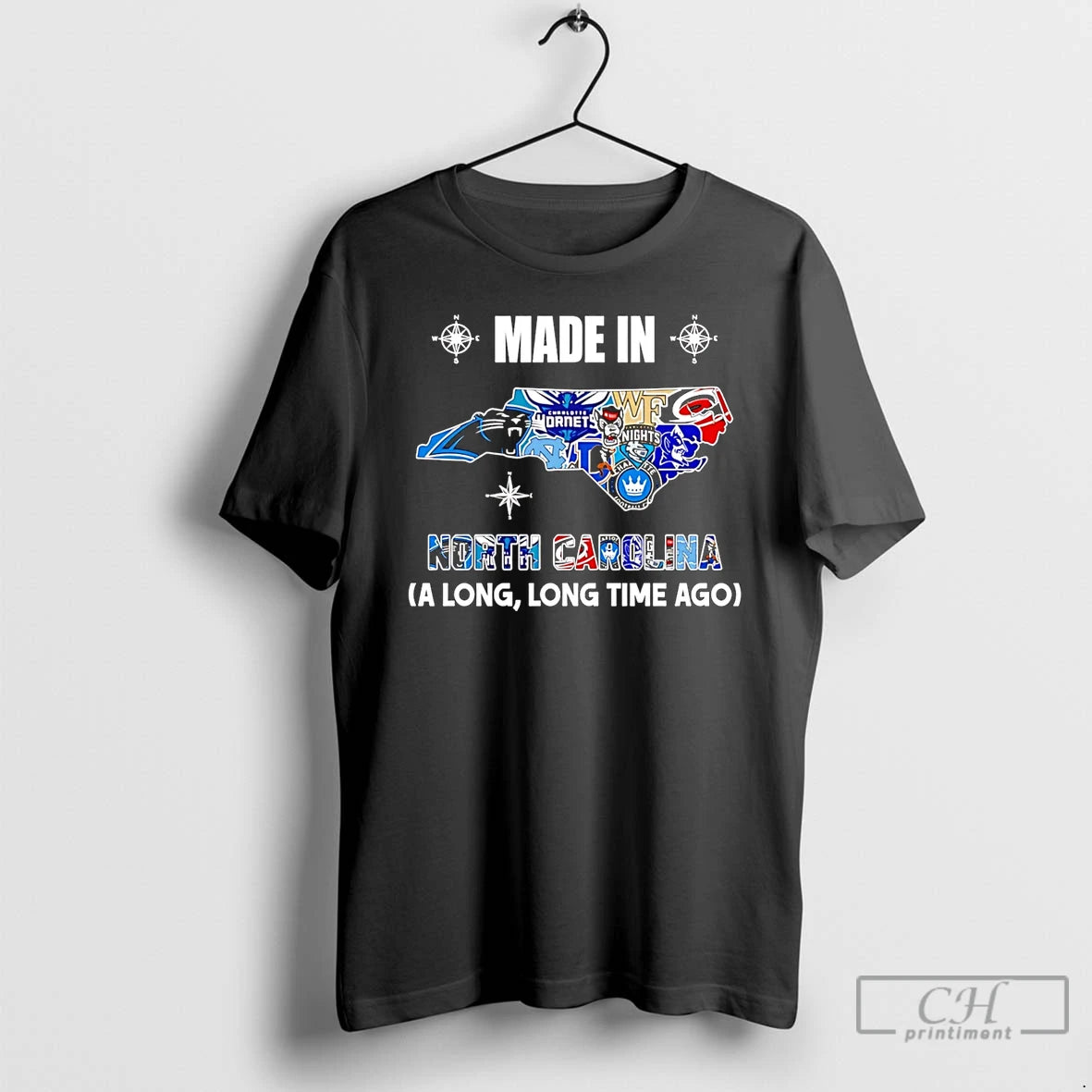 Premium Made In North Carolina A Long Long Time Ago State T-Shirts, Hoodie, Sweatshirt | AU18TeeNovaLab.com