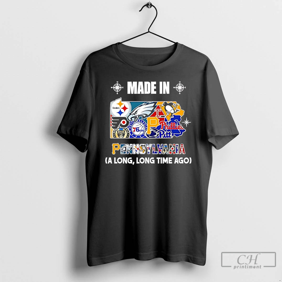 Premium Made In Pennsylvania A Long Long Time Ago State T-Shirts, Hoodie, Sweatshirt | AU18TeeNovaLab.com