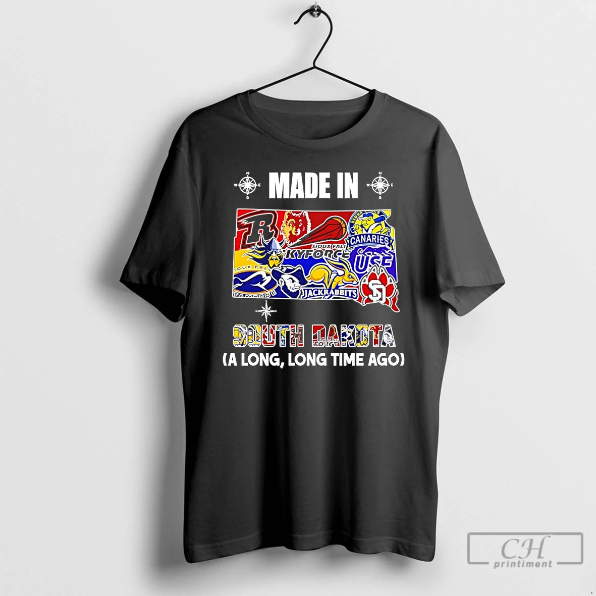 Premium Made In South Dakota A Long Long Time Ago State T-Shirts, Hoodie, Sweatshirt | AU18TeeNovaLab.com