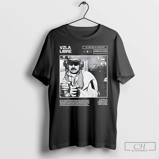 Premium Maduro Venezuela Libre Justicia Libertad Historia 2026 T-Shirts, Hoodie, Sweatshirt | AU18TeeNovaLab.com