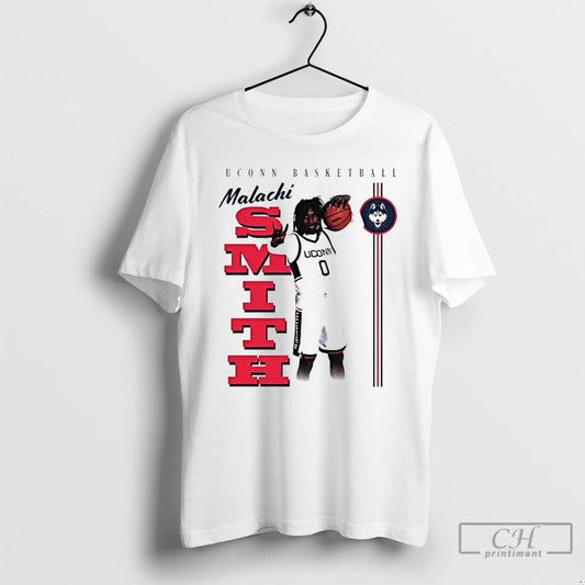Premium Malachi Smith Illustrated Uconn Basketball T-Shirts, Hoodie, Sweatshirt | AU18TeeNovaLab.com