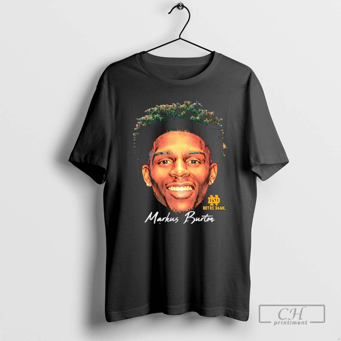 Premium Markus Burton Notre Dame Basketball Game Face Christmas Shirt Sweater Hoodie, Sweatshirt | AU18TeeNovaLab.com