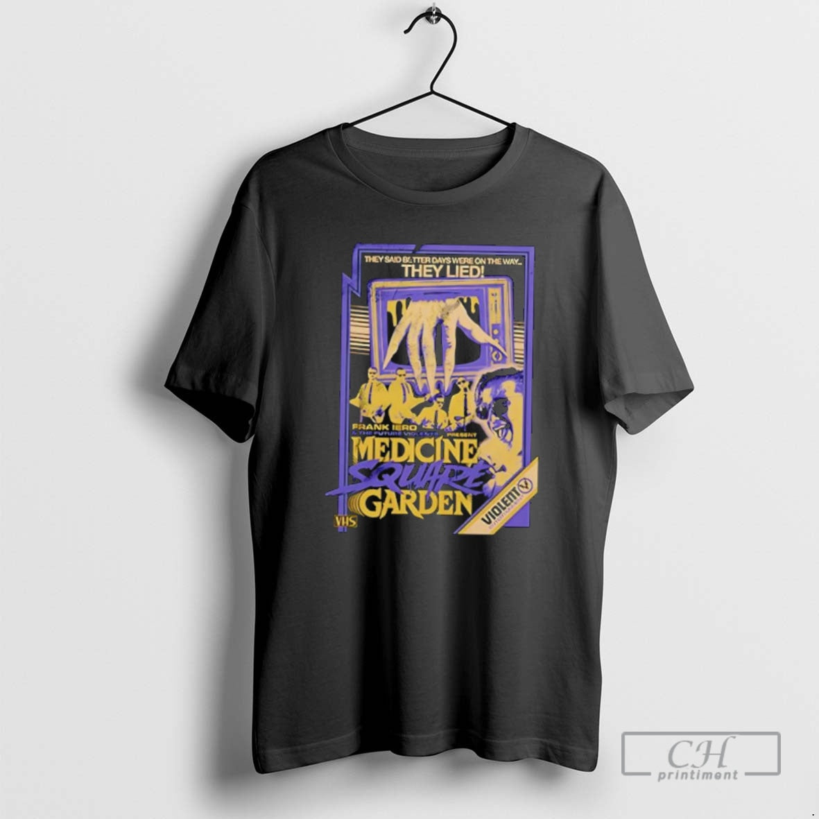 Premium Medicine Square Garden Frank Iero And The Future Violents Retro Shirt Sweater Hoodie, Sweatshirt | AU18TeeNovaLab.com