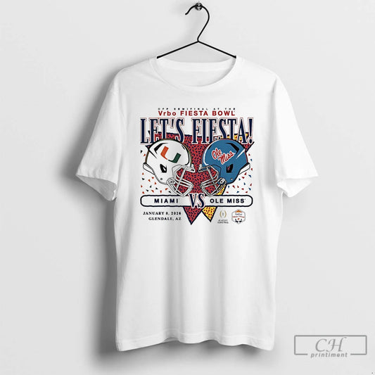 Premium Miami Vs Ole Miss 2026 Fiesta Bowl Football Helmet T-Shirts, Hoodie, Sweatshirt | AU18TeeNovaLab.com