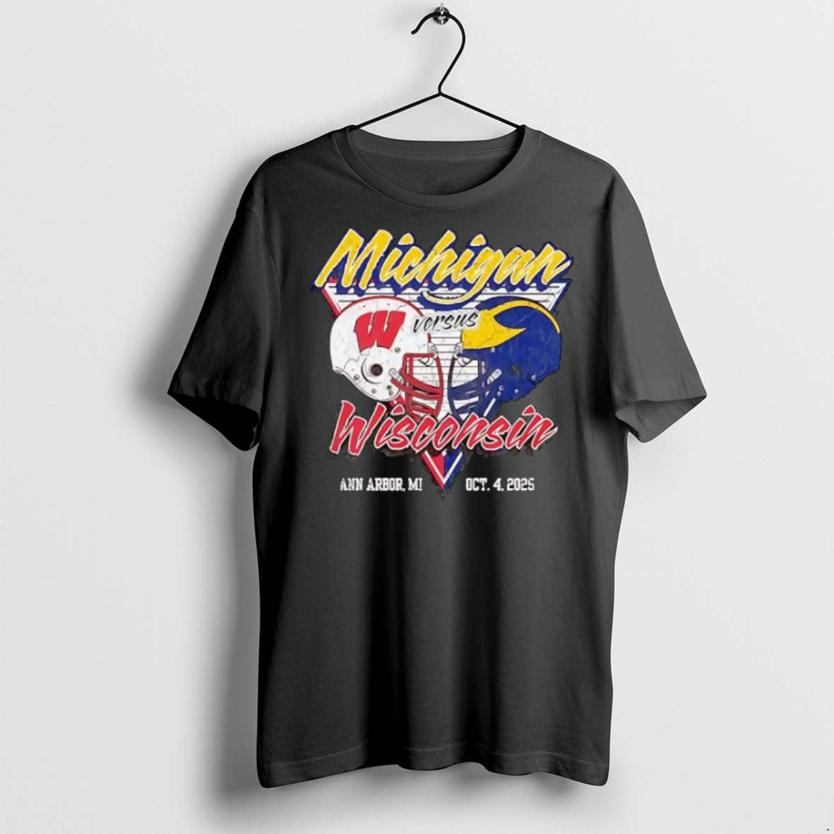 Premium Michigan Wolverines And Wisconsin Badgers Football 2025 T Shirts Hoodie, Sweatshirt | AU18TeeNovaLab.com