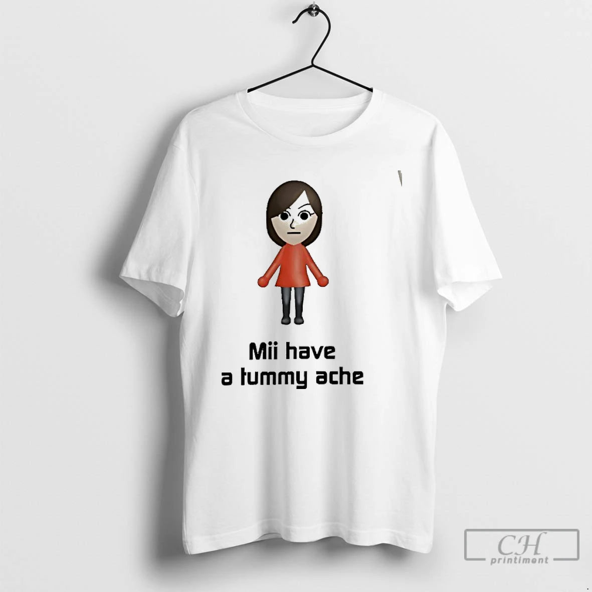 Premium Mii Have A Tummy Ache T-Shirts, Hoodie, Sweatshirt | AU18TeeNovaLab.com