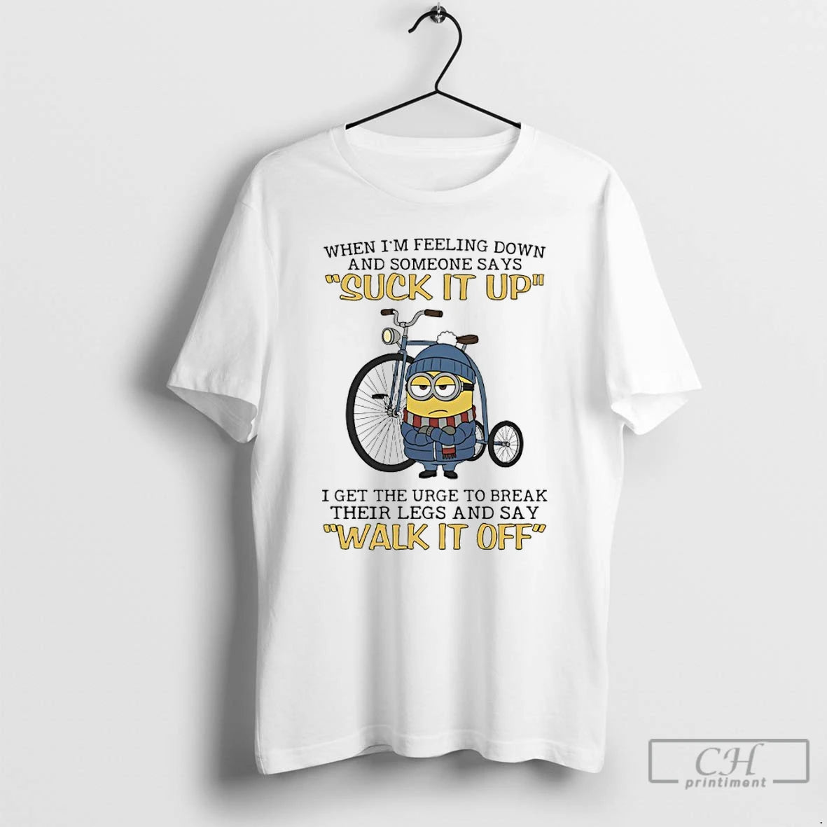 Premium Minions When Im Feeling Down And Someone Says Suck It Up I Get The T-Shirts, Hoodie, Sweatshirt | AU18TeeNovaLab.com