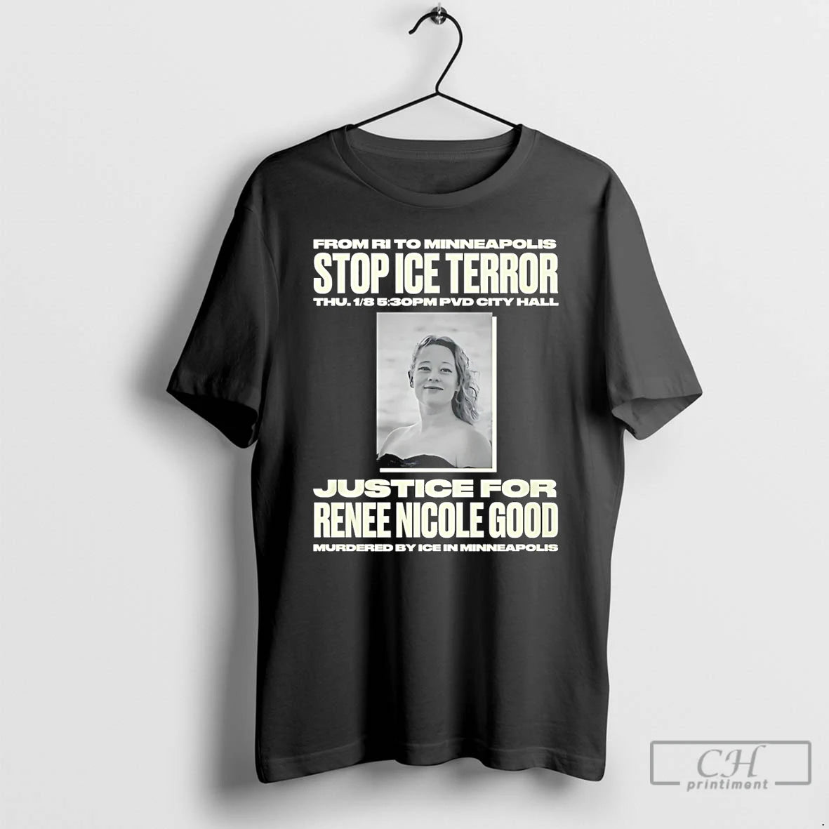 Premium Minneapolis Stop Terror Justice For Renee Nicole Good T-Shirts, Hoodie, Sweatshirt | AU18TeeNovaLab.com