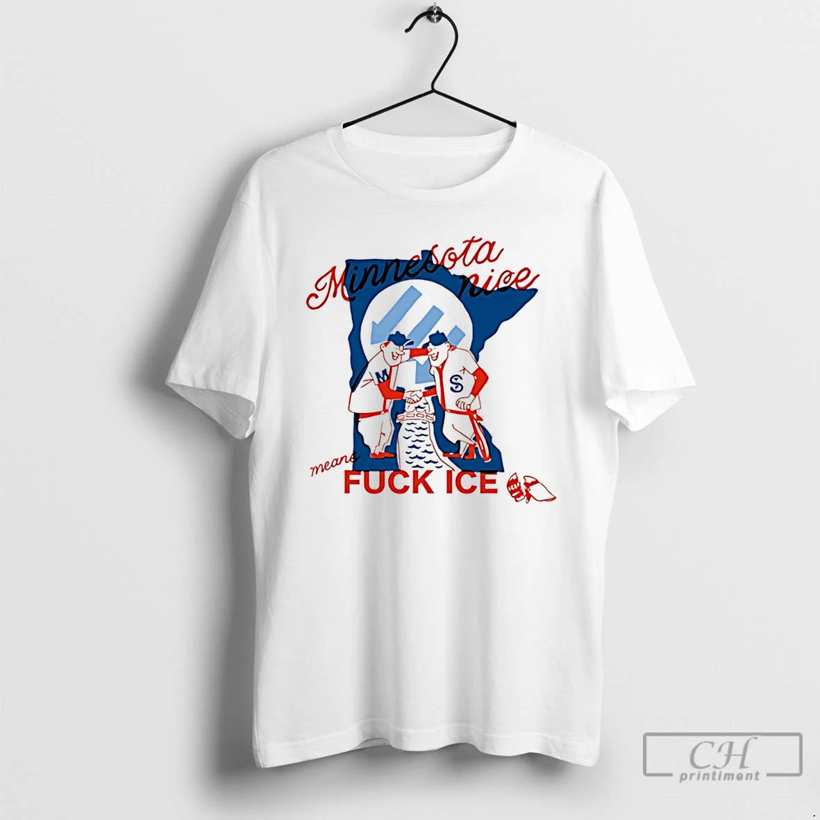 Premium Minnesota Nice Means Fuck Ice T-Shirts, Hoodie, Sweatshirt | AU18TeeNovaLab.com