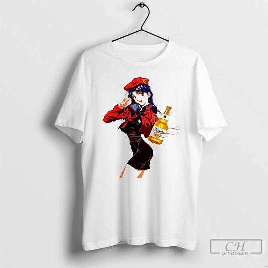 Premium Misato Mod Modelo Beer Anime T-Shirts, Hoodie, Sweatshirt | AU18TeeNovaLab.com