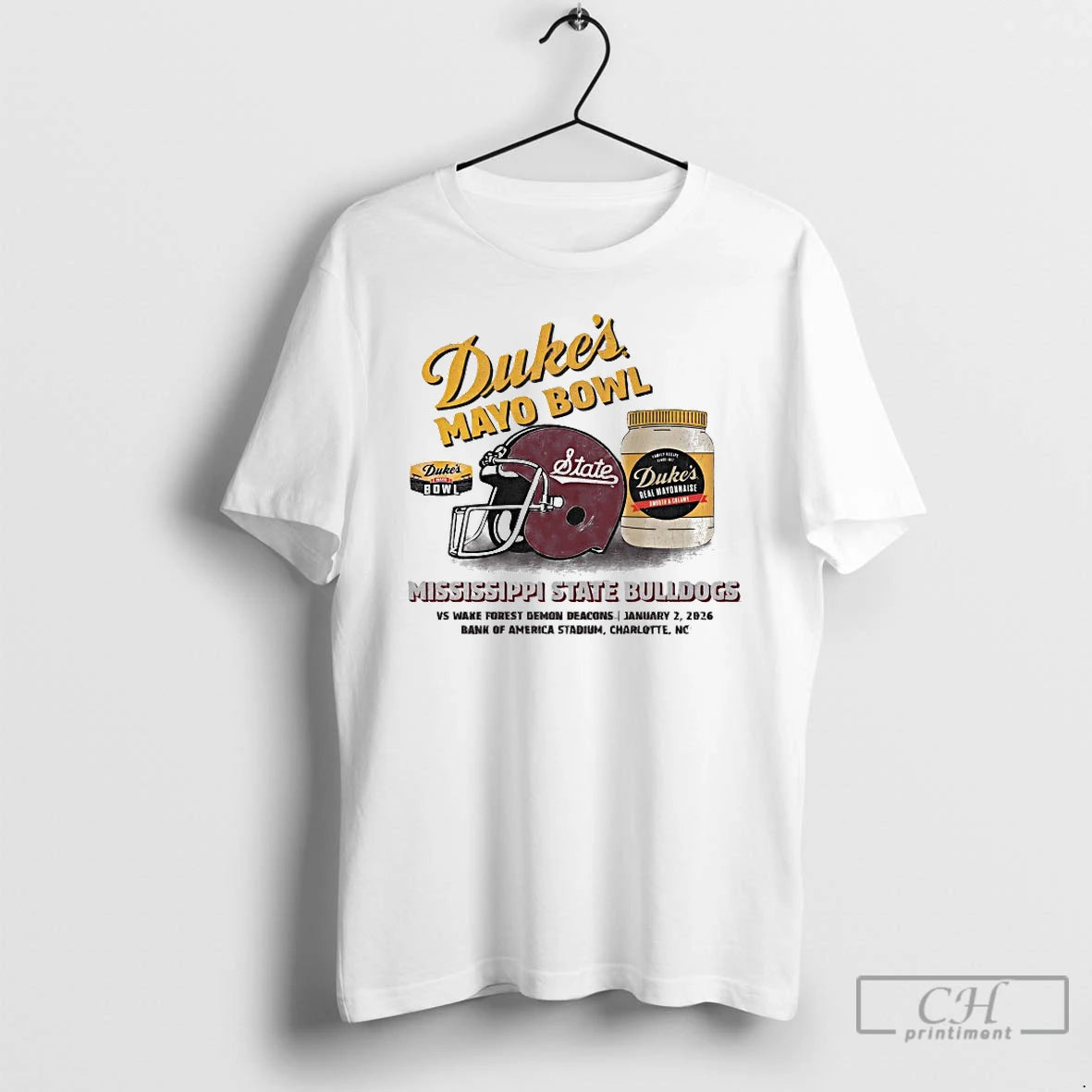 Premium Mississippi State Bulldogs Dukes Mayo Bowl 2026 T-Shirts, Hoodie, Sweatshirt | AU18TeeNovaLab.com