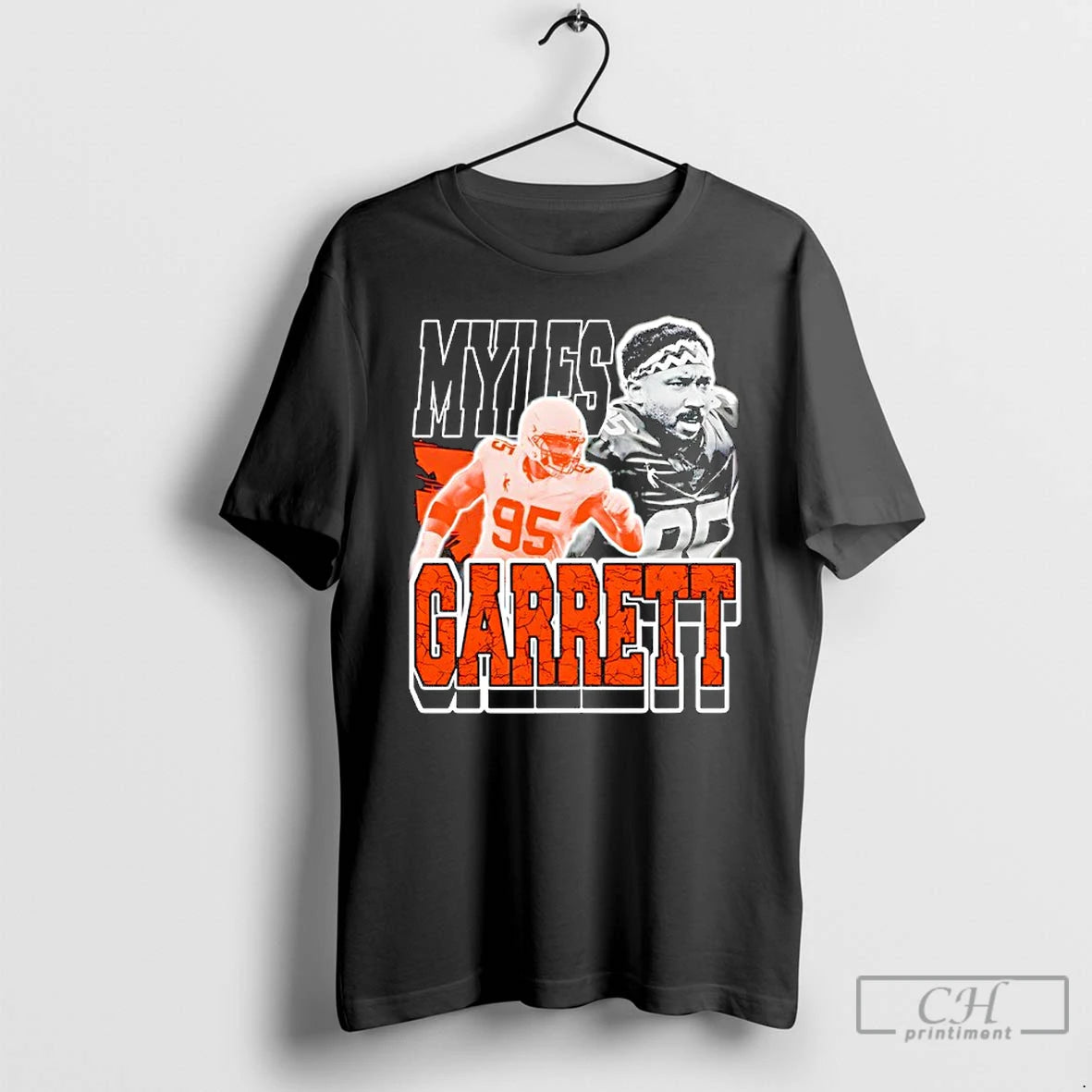 Premium Myles Garrett Cleveland Browns Vintage T-Shirts, Hoodie, Sweatshirt | AU18TeeNovaLab.com
