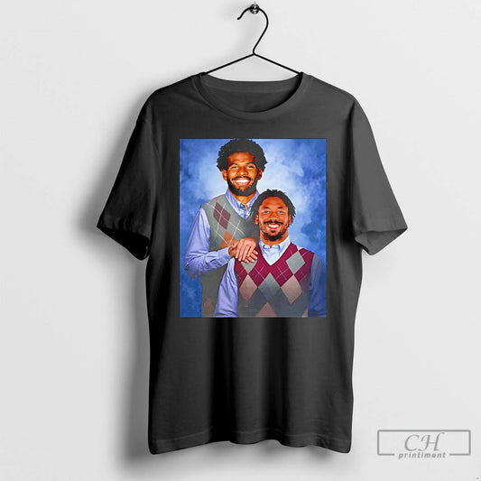 Premium Myles Garrett Shedeur Sanders Step Brothers Cleveland Football T-Shirts, Hoodie, Sweatshirt | AU18TeeNovaLab.com