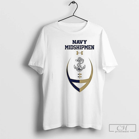 Premium Navy Midshipmen Game Logo T-Shirts, Hoodie, Sweatshirt | AU18TeeNovaLab.com