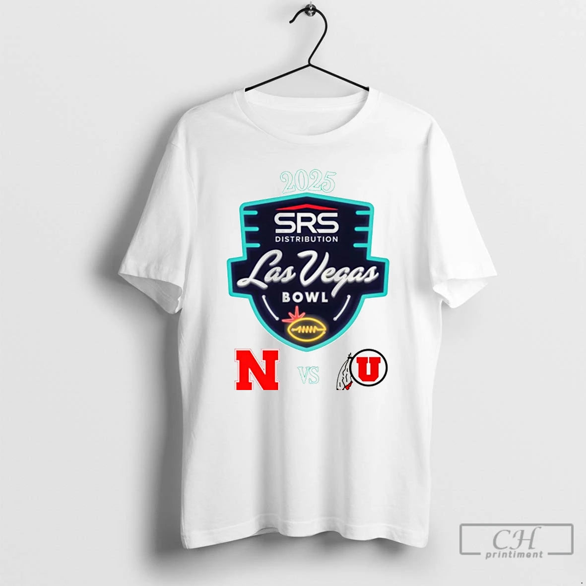 Premium Nebraska Cornhuskers Vs Utah Utes 2025 Las Vegas Bowl T-Shirts, Hoodie, Sweatshirt | AU18TeeNovaLab.com