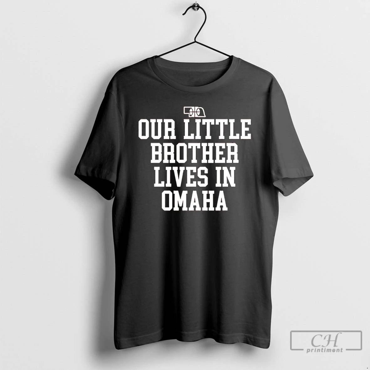 Premium Nebraska Rivalry Our Little Brother Lives In Omaha T-Shirts, Hoodie, Sweatshirt | AU18TeeNovaLab.com