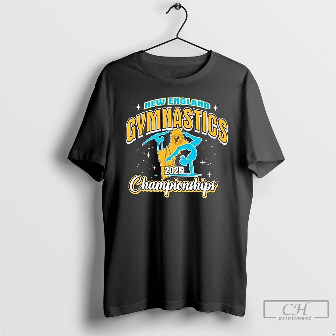 Premium New England Necsspa Gymnastics Championships 2026 Logo T-Shirts, Hoodie, Sweatshirt | AU18TeeNovaLab.com