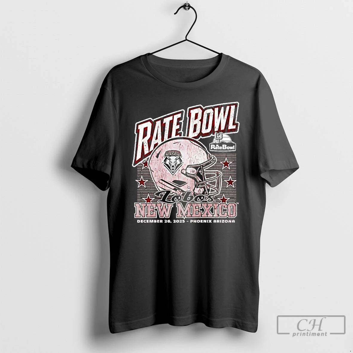 Premium New Mexico Lobos 2025 Rate Bowl Phoenix Arizona T-Shirts, Hoodie, Sweatshirt | AU18TeeNovaLab.com