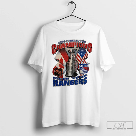 Premium New York Rangers 1994 Stanley Cup Champions T-Shirts, Hoodie, Sweatshirt | AU18TeeNovaLab.com