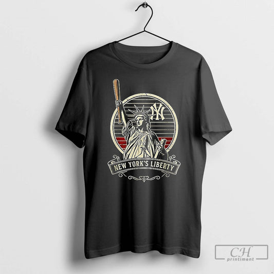 Premium New York Yankees New Yorks Liberty Ceramic Ceramic And Classic Dad Cap T Shirts
