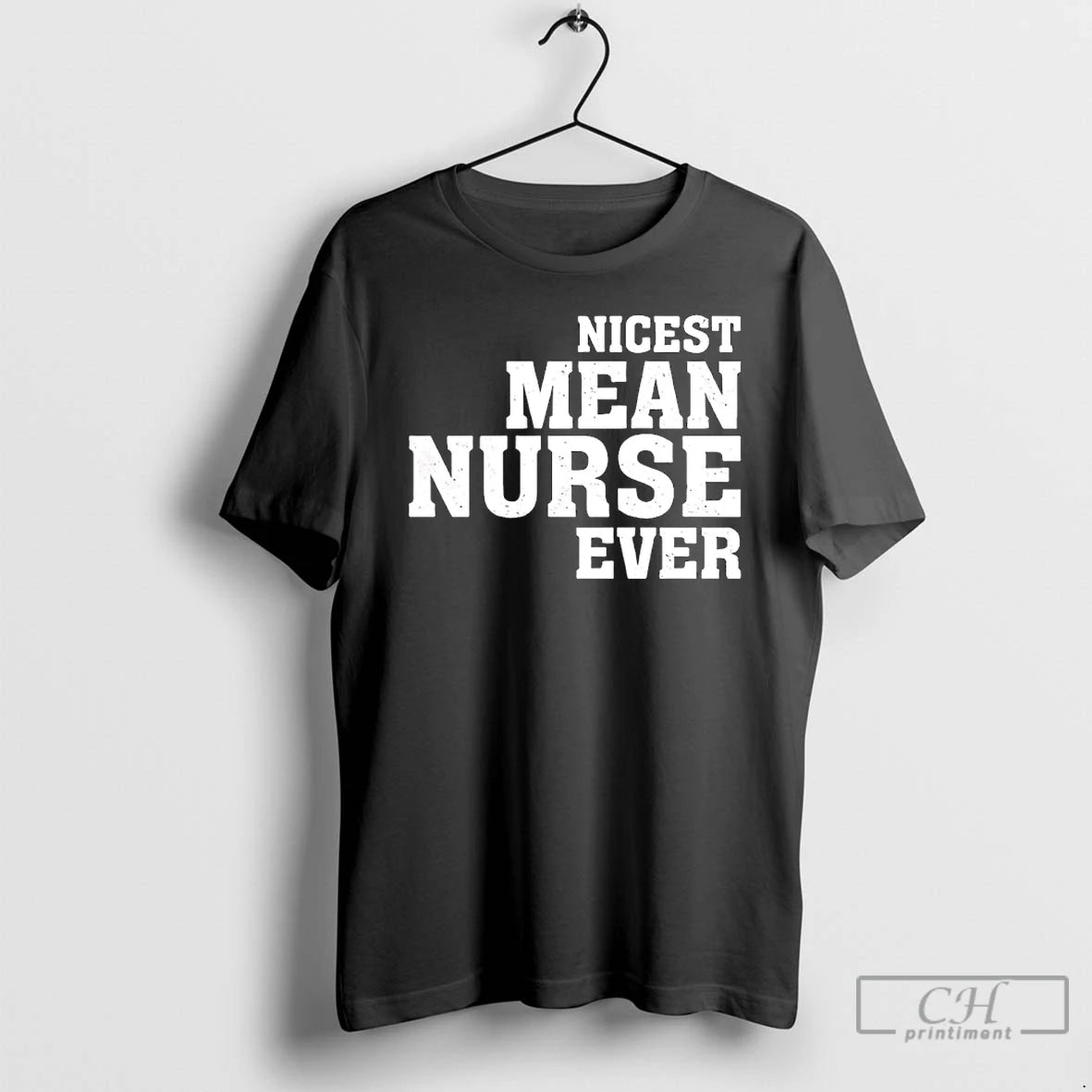 Premium Nicest Mean Nurse Ever T-Shirts, Hoodie, Sweatshirt | AU18TeeNovaLab.com