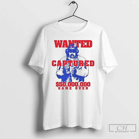 Premium Nicolas Maduro Wanted Captured Game Over T-Shirts, Hoodie, Sweatshirt | AU18TeeNovaLab.com