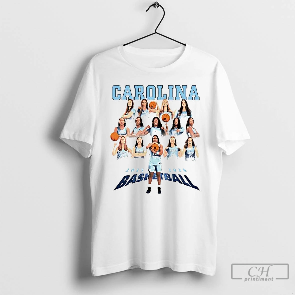 Premium North Carolina Womens Basketball 2026 Team Players T-Shirts, Hoodie, Sweatshirt | AU18TeeNovaLab.com